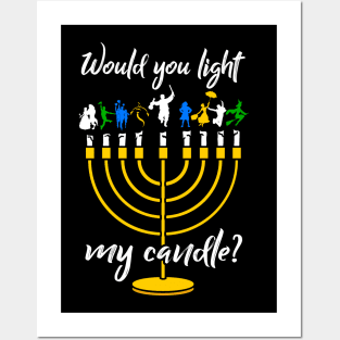 Broadway Menorah Posters and Art